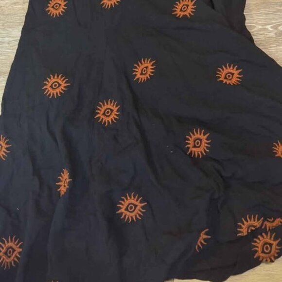 Disturbia dress size us 12 solstice embroidered Cami Hanky hem midaxi dress new - Picture 2 of 6